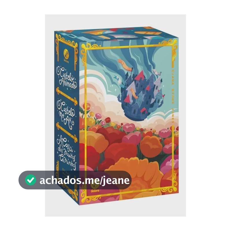Box o castelo animado - Jones, Diana Wynne - Grupo Editorial Record - Capa Mole