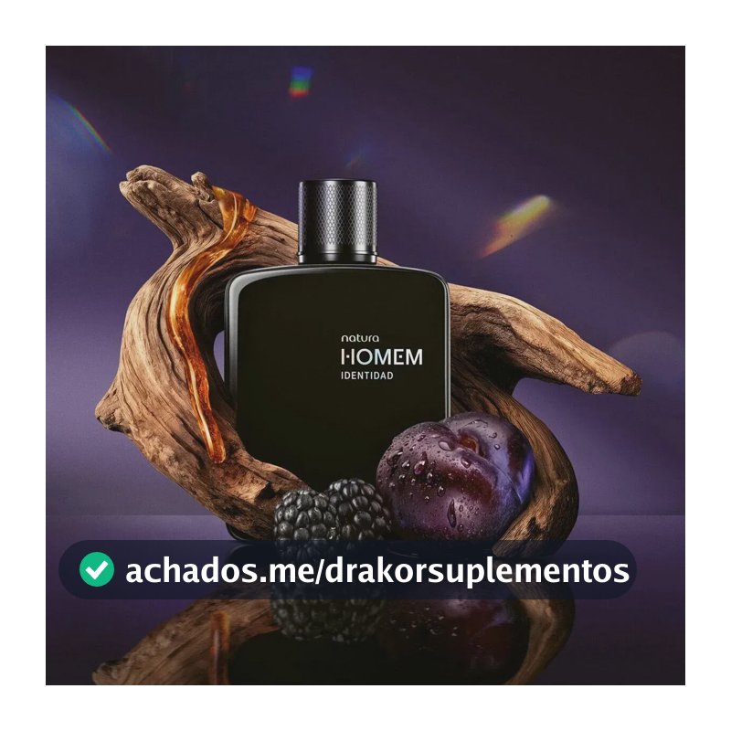 Natura Deo Parfum Homem Identidad Masculino - 100ml