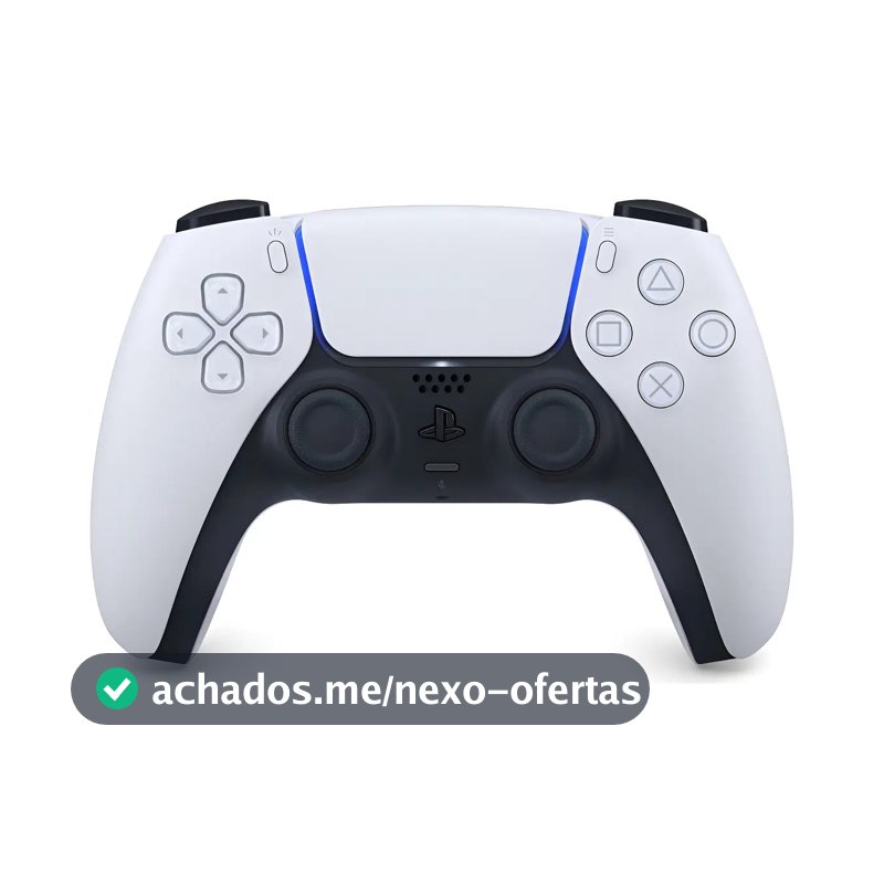 Controle Sony Dualsense Sem Fio White Ps5