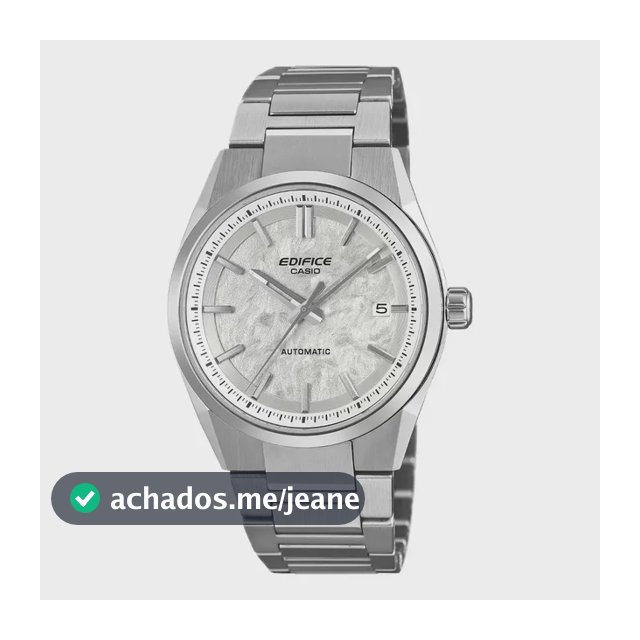 Relógio Casio Edifice Efk-110d-7adr Prateado Branco
