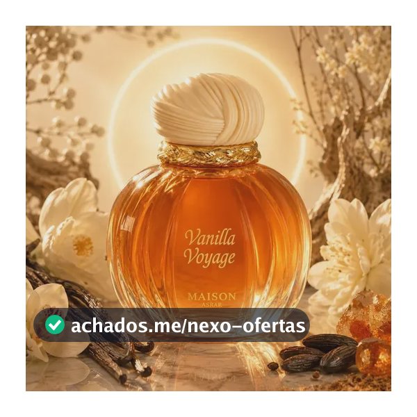 Perfume Vanilla Voyage  Maison Asrar  100ml Edp Original