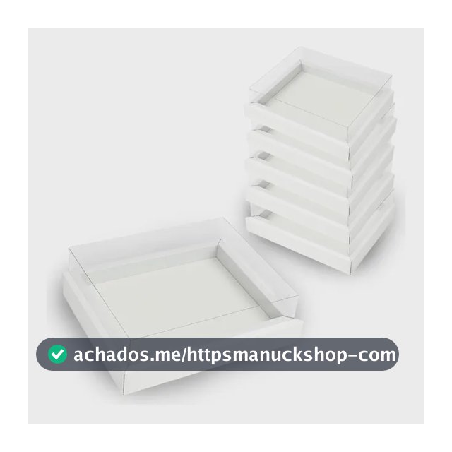 Caixa Para Presente Vitrine P 14x18x06 Kits Doces - 10 Unid