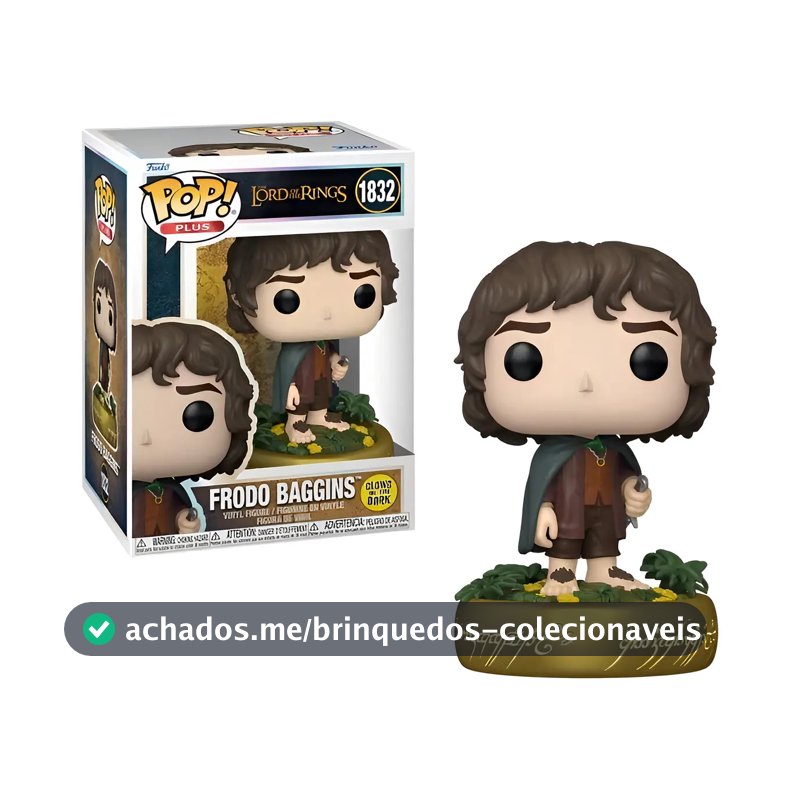 Funko Pop The Lord Of The Rings 1832 Frodo Baggins Glows