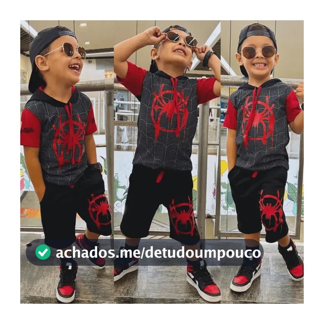 Conjunto Infantil Masculino Sonic Verão Juvenil Linha Top