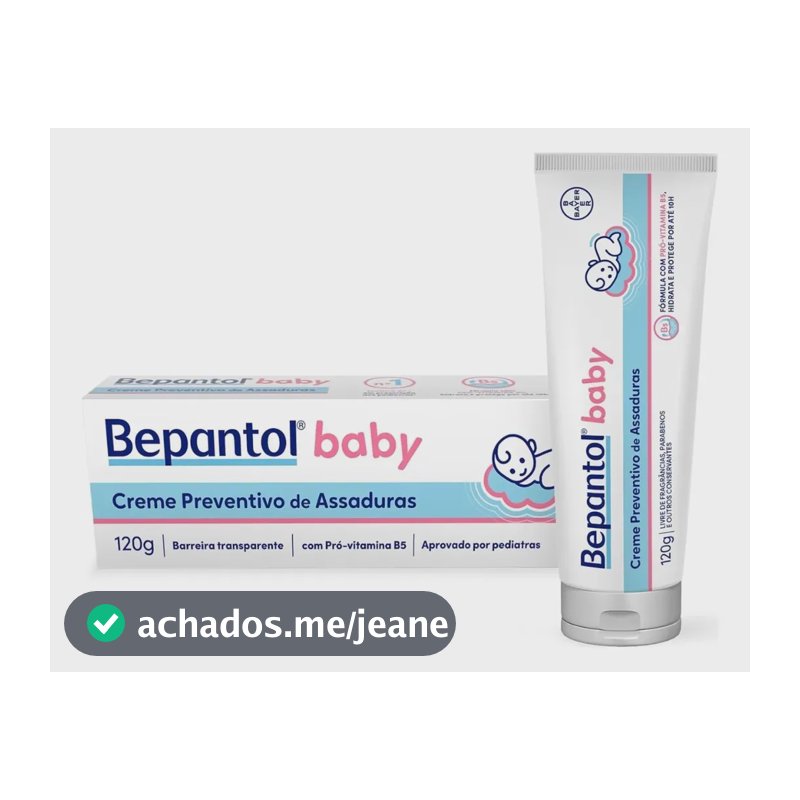 Creme Pomada de Assadura Proteção Delicada 120gr - Bepantol