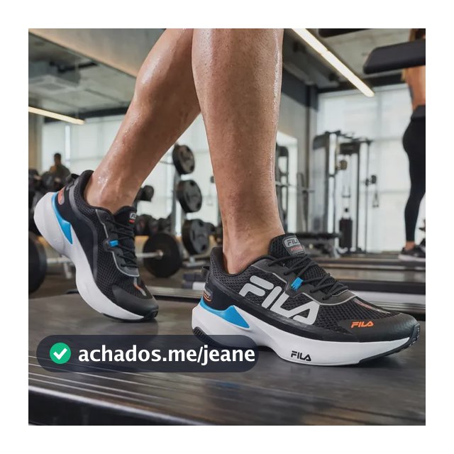 Tênis Fila Recovery Masculino Running Esportivo Lançamento