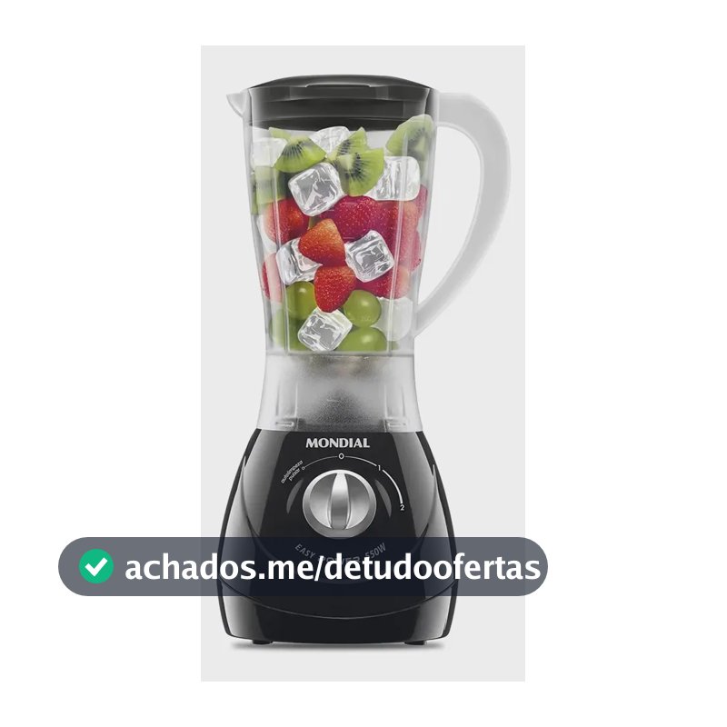 Liquidificador Easy Power Mondial 550w L-550-b Preto 127V