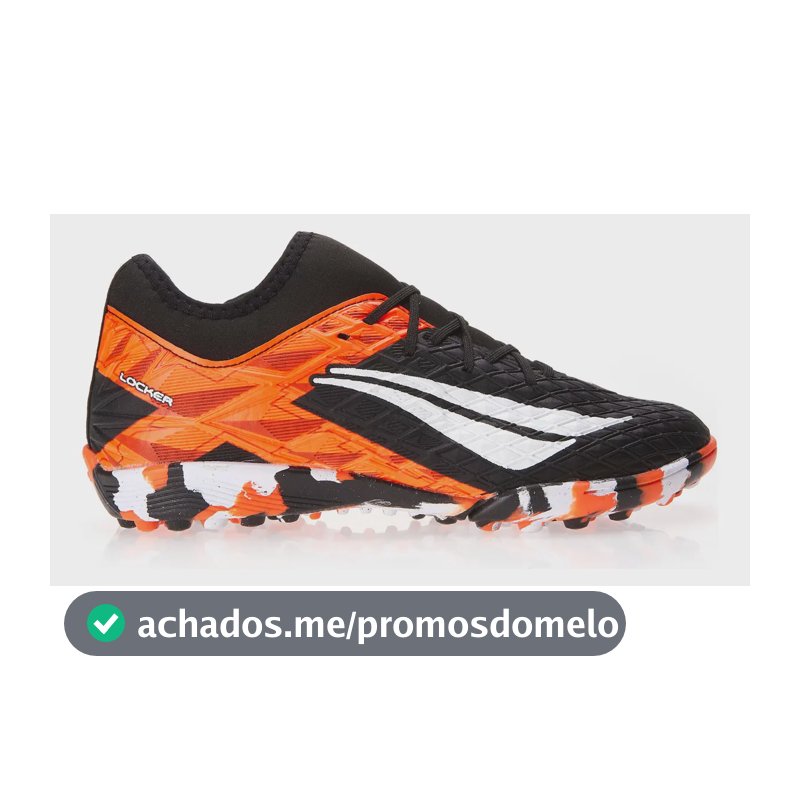 Chuteira Society Infantil Locker Rx Kids Penalty