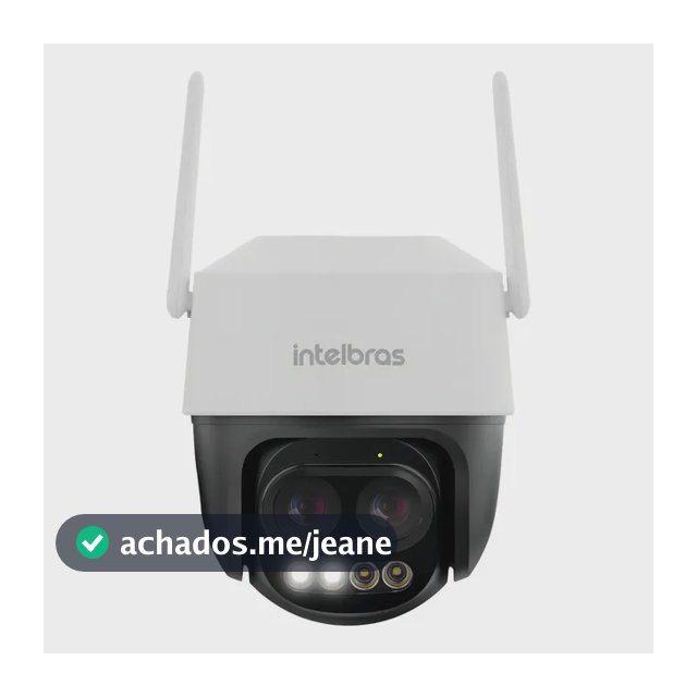 Câmera Wi-fi Full Hd Intelbras Im7+ Zoom Full Color Cor Branco