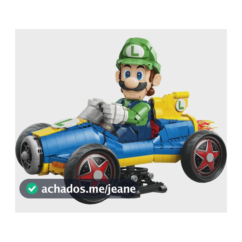 LEGO Super Mario Kart 72050 Luigi e Mach 8 c/2234 peças +18