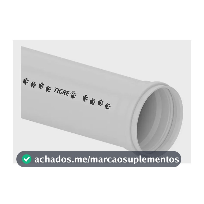 Tubo Esgoto 100mm 2 Metros Tigre