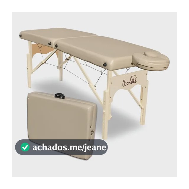 Maca Para Massagem Portátil Profissional 180x80 De Largura