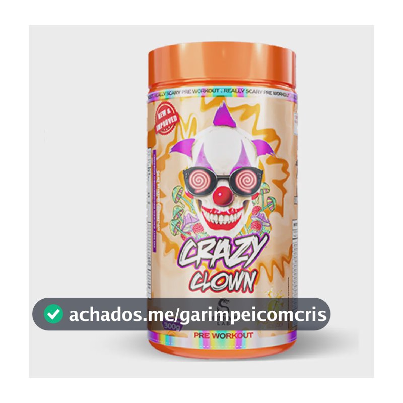 Suplemento Esportivo Demons Lab Crazy Clown Laranja Pó 300g