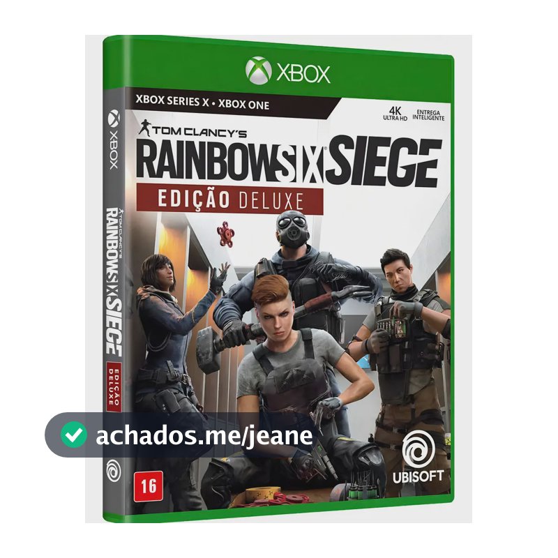 Tom Clancy's Rainbow Six Siege - Edição Deluxe - Xbox Series