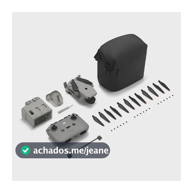 Drone Dji Lito X1 Fly More Combo (sem Tela) Br - Dji082 Cinz Cinza