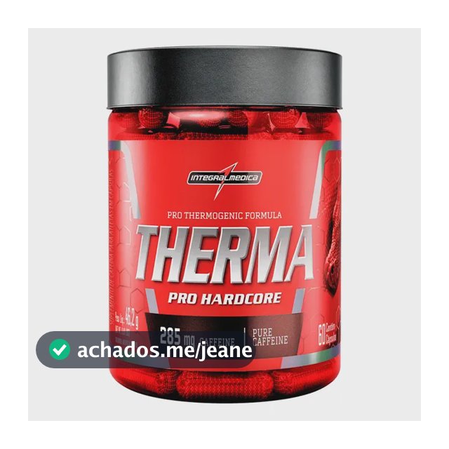 Suplemento Therma Pro Hardcore 60 Cápsulas Integralmédica Neutro