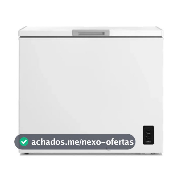Freezer Horizontal Electrolux 245l Inverter Bivolt Uma Porta Branco