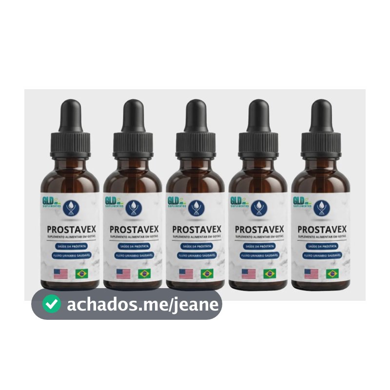 5x Prostavex 30ml Formula Original-envio Hoje Original Natural