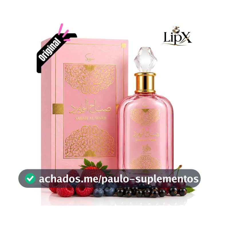 Perfume ÁRABE Sabah Al ward Sugar Original Feminino Eau de parfum