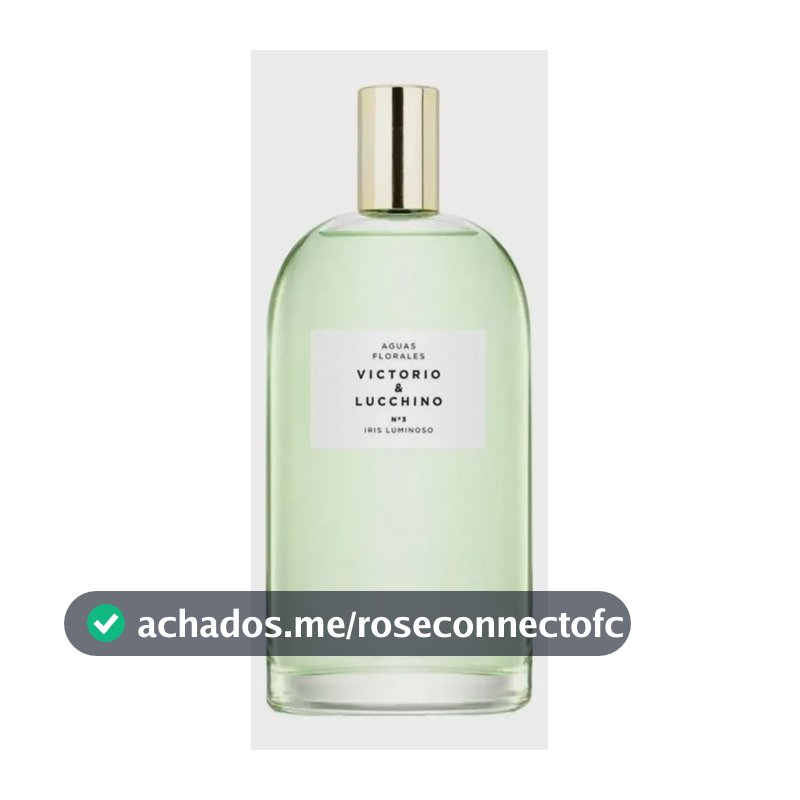 Perfume feminino Águas Florales Nº3 Iris Luminoso Eau de Toilette 150 ml Victorio & Lucchino