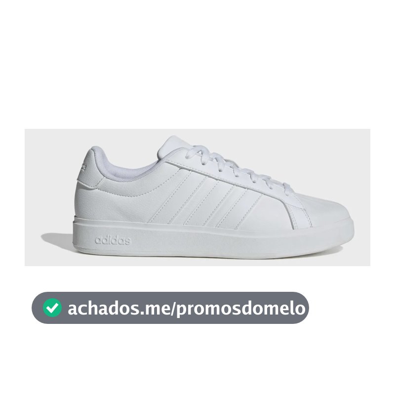 Tênis Masculino Streettalk adidas Ftwwht Ftwwht Ftwwht Liso 39 Br