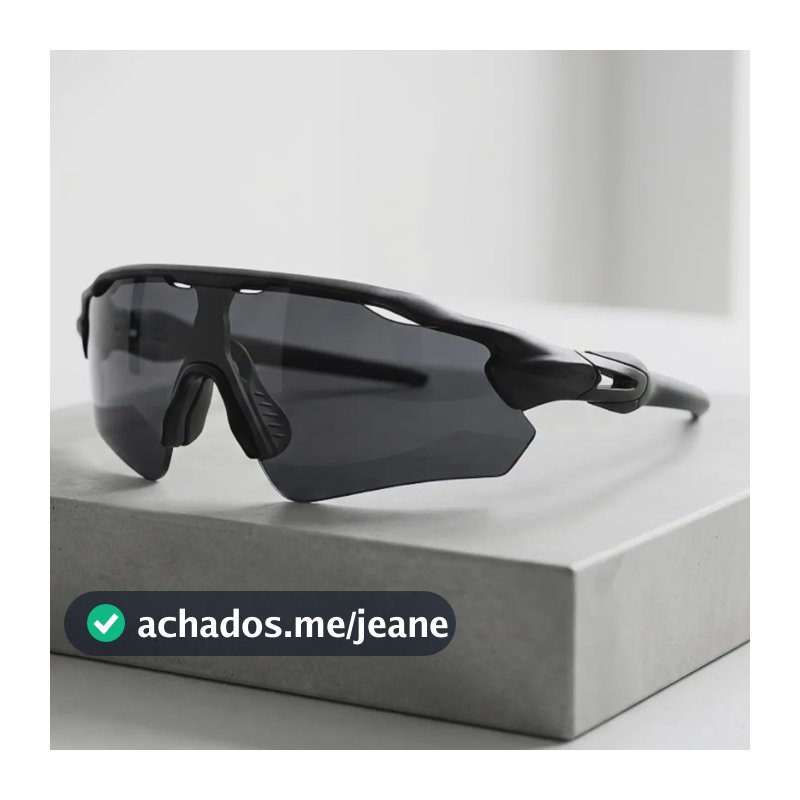Óculos Esportivos Ciclismo Corrida Bike Uv400 Polarizado Preto