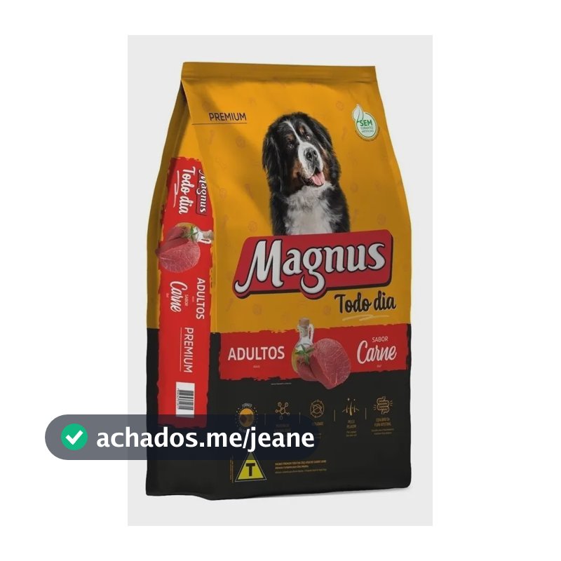 Magnus Todo dia Premium Cão Adulto 15kg CARNE