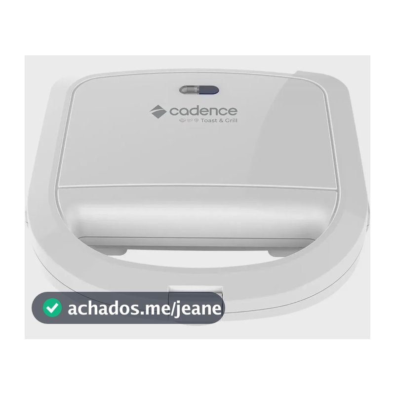 Sanduicheira Elétrica San265 Toast & Grill Branca Cadence Branco