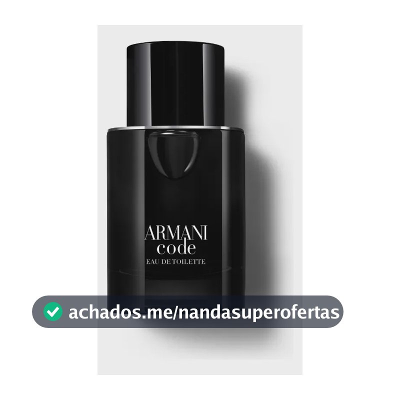 Armani Beauty Perfume Masculino Armani Code Eau de Toilette, Refilável 50ml