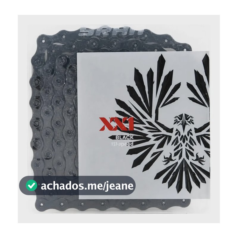 Corrente Sram Eagle Pc Xx1 Black 126 Links 12v Xx1 260g