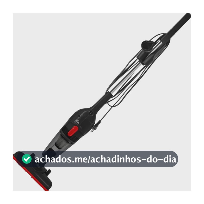 ASPIRADOR DE PÓ 3 EM 1 1300W KIAN - COR: PRETO