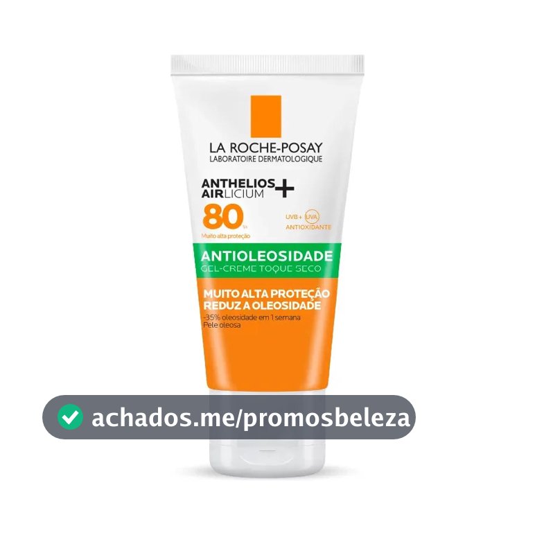 Protetor Solar Facial Antioleosidade FPS 80 Anthelios La Roche-Posay 40g