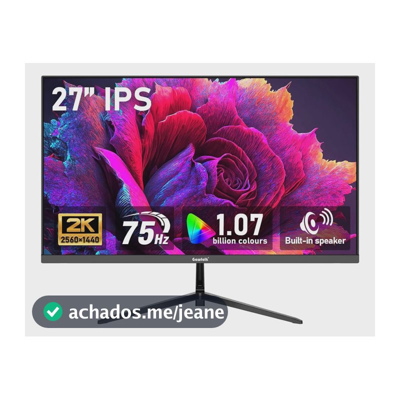 Goufolk Gamer GF600C 27 " - Preto