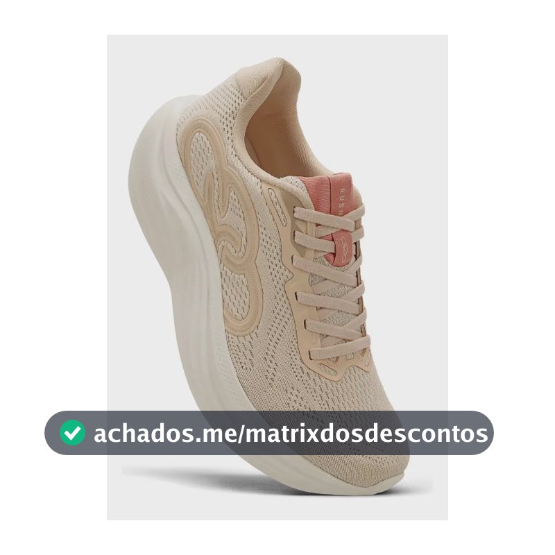 Tênis Olympikus Feminino Rush Algodao/pessego Claro Liso 37 Br