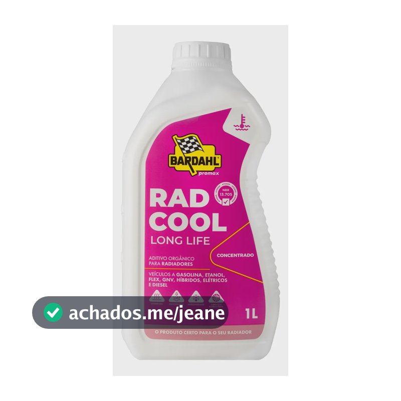 Aditivo Radiador Bardahl Rad Cool Long Life 1l