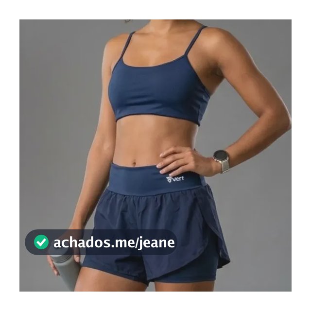 Conjunto Feminino Academia Top Short Duplo Cintura Alta