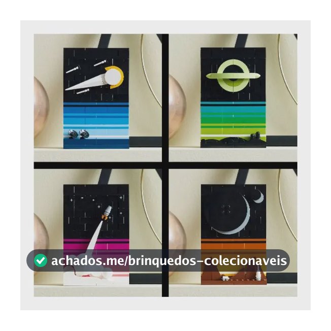 Lego Ideas 21340 - Contos Da Era Espacial Quantidade De Peças 688