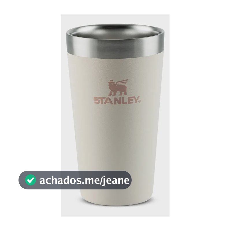 Copo Térmico para Cerveja Stanley Pint Adventure Rose Quartz 354ml