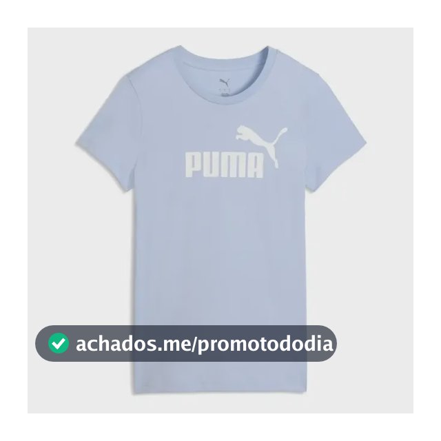 Camiseta Feminina Ess No. 1 Logo Slim Tank Puma Snow Mountain Blue N/a M Liso