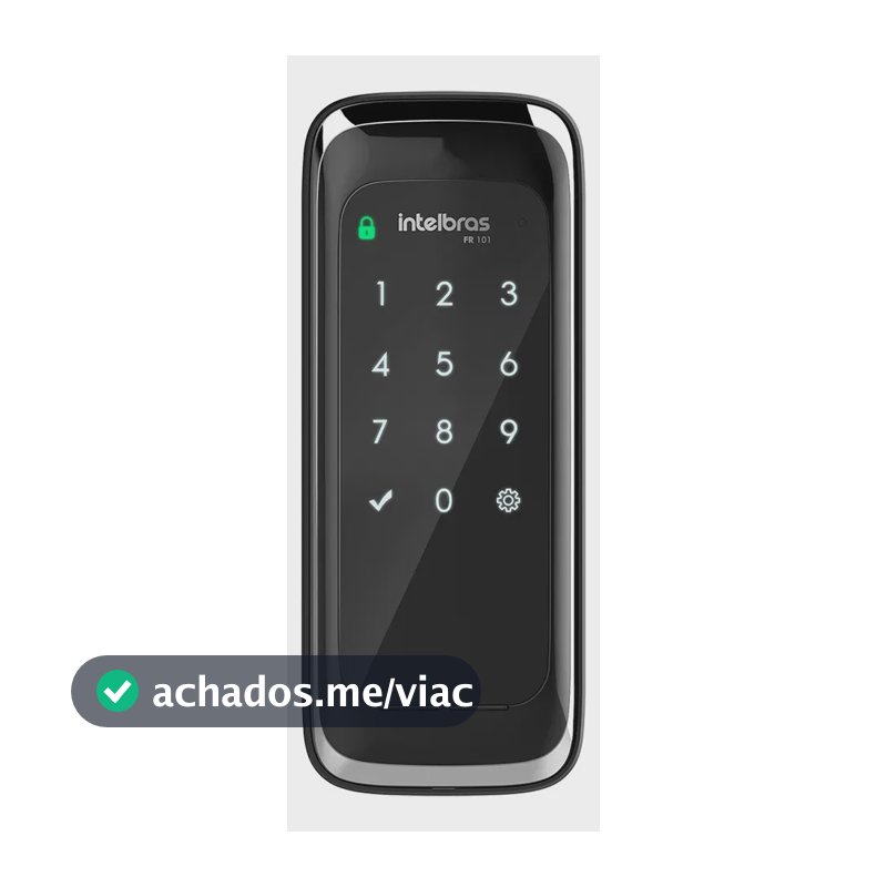 Fechadura Digital De Sobrepor Intelbras Fr 101
