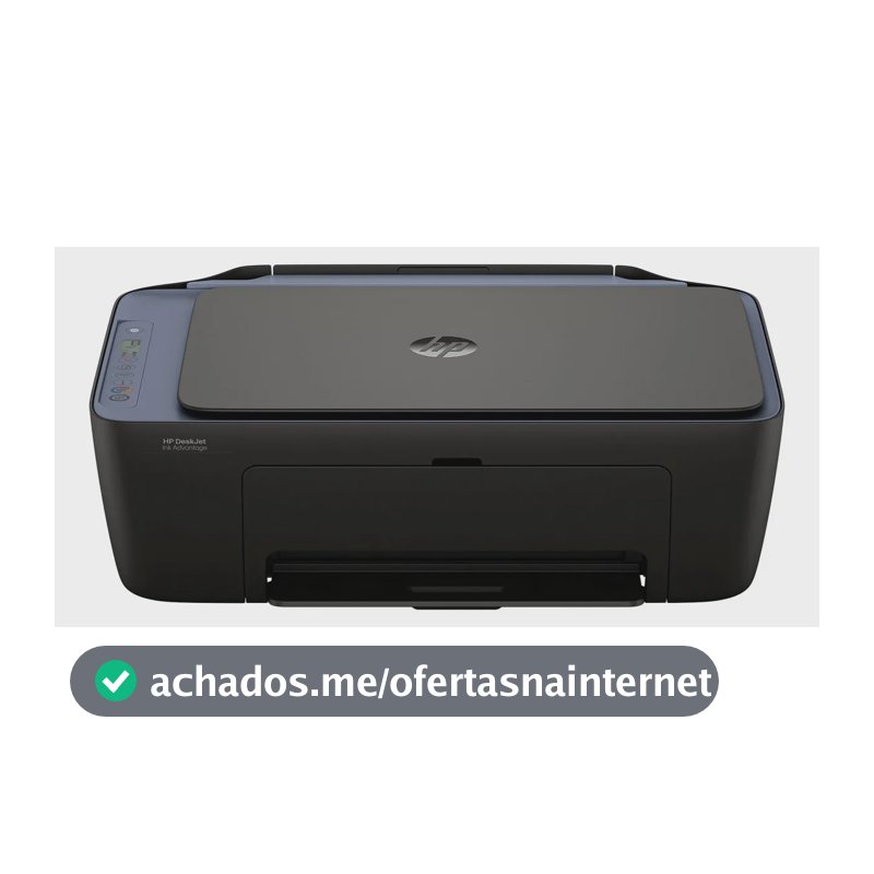 Impressora Multifuncional HP DeskJet Ink Advantage 2975 Colorida 1 USB 2.0 de alta velocidade Wi-Fi de banda dupla - 100 a 240 VCA - AJ4Y4A#AK4