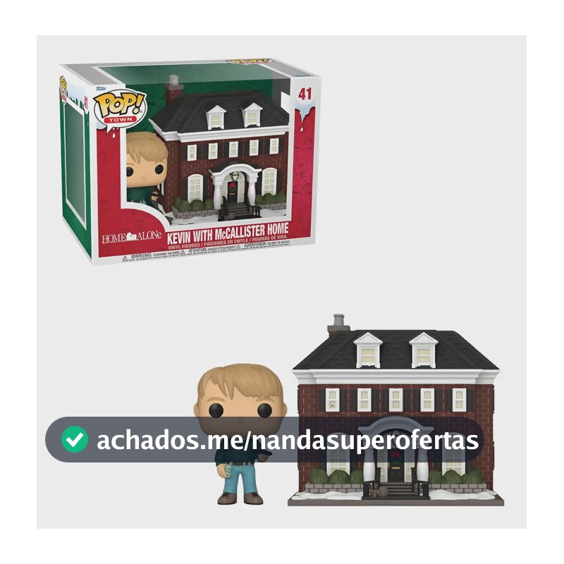 Funko Pop Kevin With Mccallister Home #41 Esqueceram De Mim