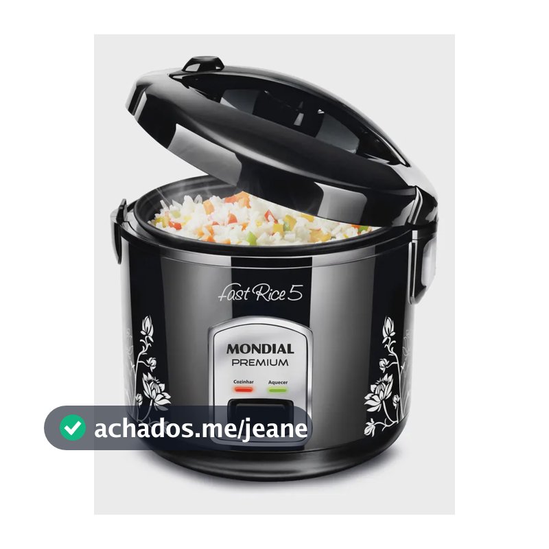 Panela De Arroz Fast Rice 5 Premium Mondial NPE-08-5X