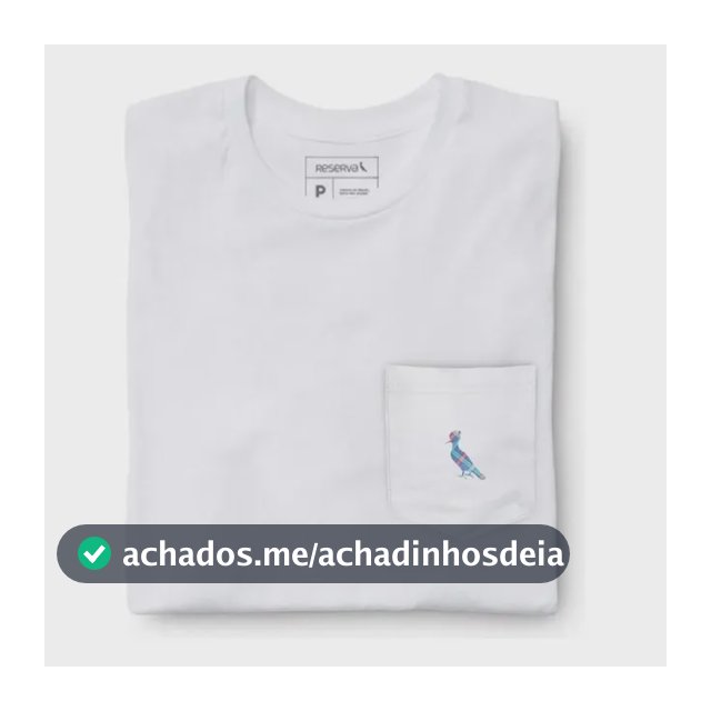 Camiseta Bolso Cb Pica-pau Xadrez Reserva