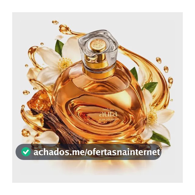 Perfume Aura Alba Dourada Eau De Parfum Natura 75ml