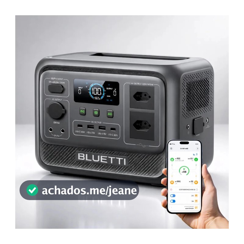 Bluetti Elite 100 V2 220v 1024wh Lifepo4 Estação De Energia Portátil 1800w Pico 2700w Solar 1000w 12-60v Ups 10ms Recarga Ac 1200w Turboboost 80% 45m Gerador Solar Camping Backup Nobreak