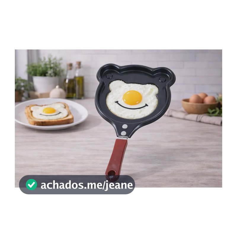 Frigideira Panquequeira Divertida 26,5cm Preto
