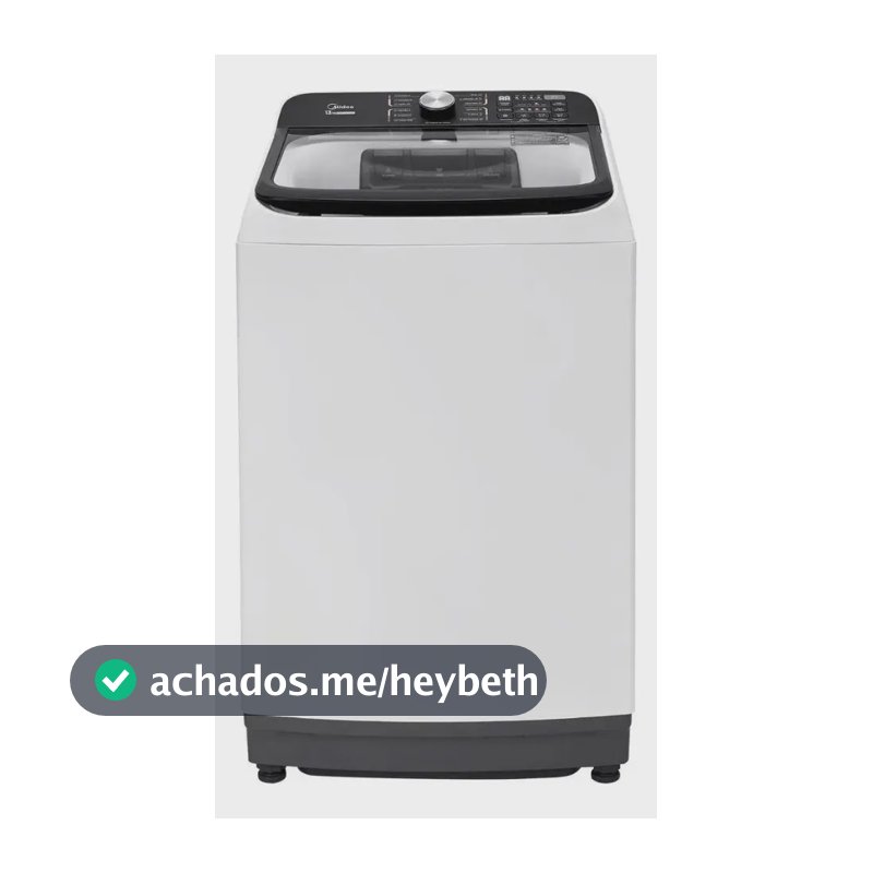 Lavadora De Roupas Midea Wave Agitator 13kg Branca 127v