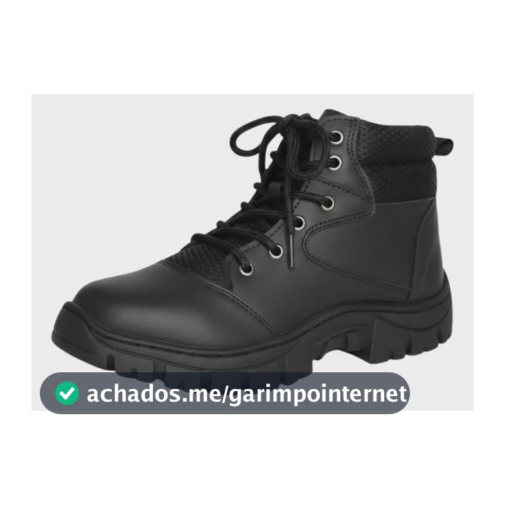 Bota Coturno Masculino Adventure Tratorado Conforto Trabalho