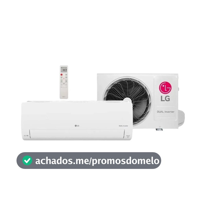 Ar Condicionado LG Dual Inverter Ai Voice 12000 Btus Qf Branco